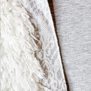 Anthropologie Jackets & Coats - Holiday Sparkle Teddy Bear Coat - Cream White Anthropologie Jackets & Coats - Holiday Sparkle Teddy Bear Coat - Cream White